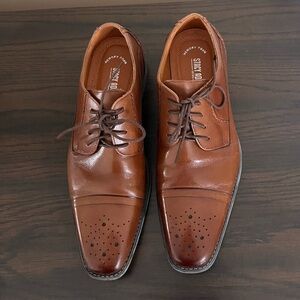 STACY ADAMS Men’s Leather Oxford Shoes